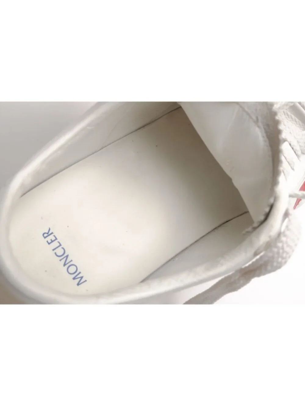Moncler Sneakers Low Cut Leather White 70 New Monaco Sneaker